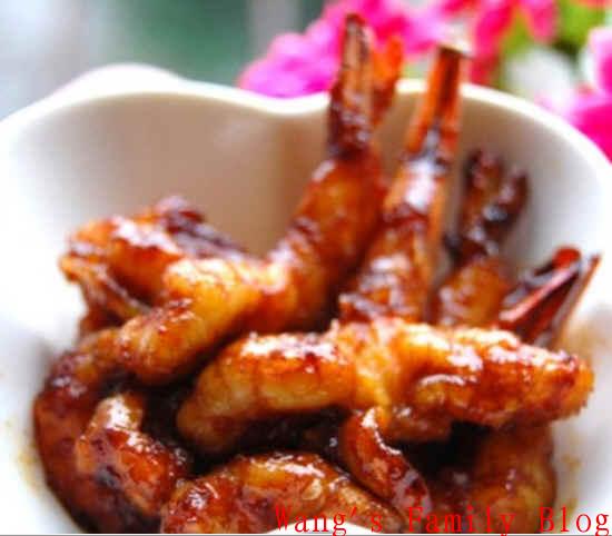 美味照烧虾